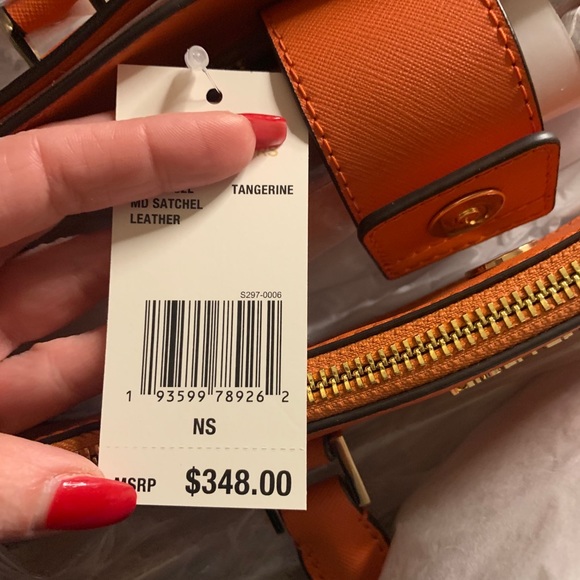 NWT tangerine MK bag - Picture 3 of 3